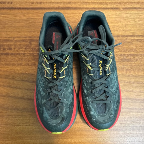 Hoka Tecton X trail shoes mens Size 8D - Picture 2 of 8